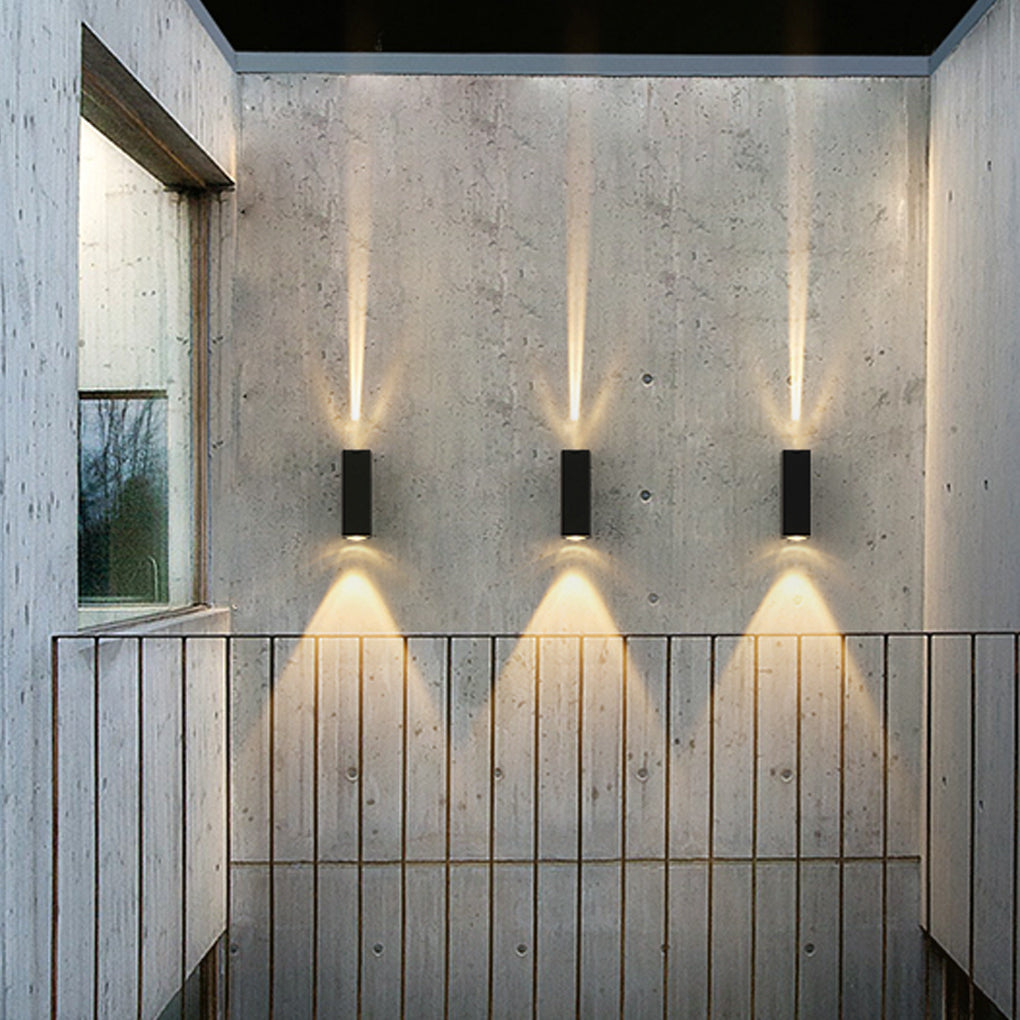 Outdoor Waterproof Double Head Spotlight Led Multipurpose Staircase Wall Sconces 1