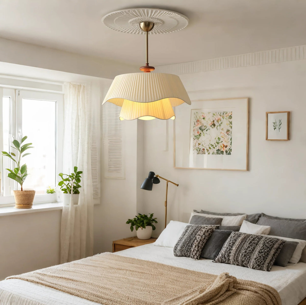 Chic Double Layer Pendant Light