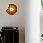 Round Glass Postmodern Wall Lamp Li002253