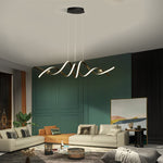Wave Strip Twisted Creative Pendant Light Ha081811