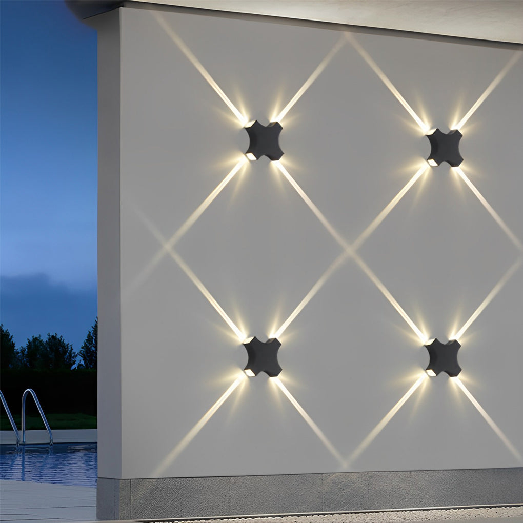 Creative Starlight Black Modern Wall Lamp Li002180