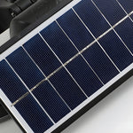 Solar Motion Security Light 3 Head Outdoor Led Wall Fixture With Motion Sensor