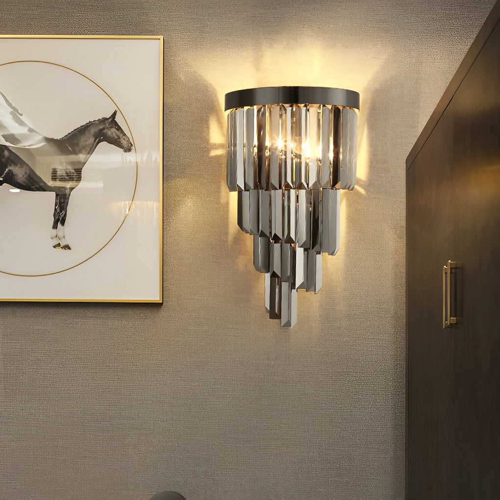 Crystal Led Post Modern Wall Lamp Ha090626