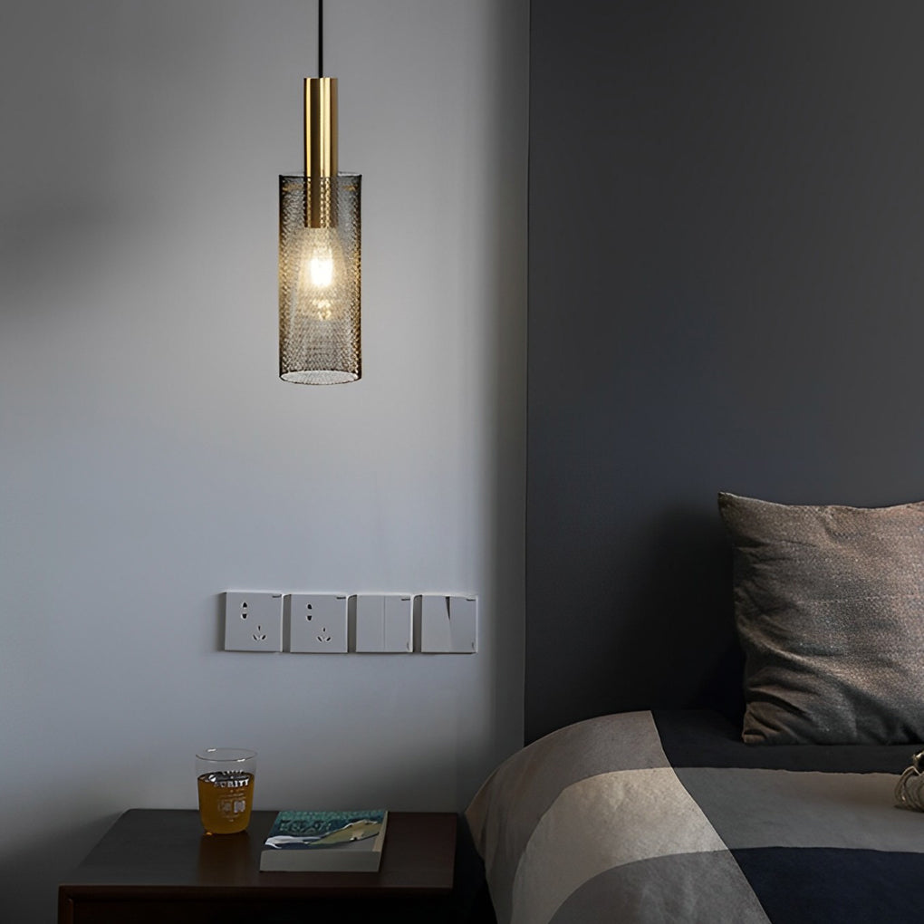 Cylindrical Modern Pendant Lighting Ha078268