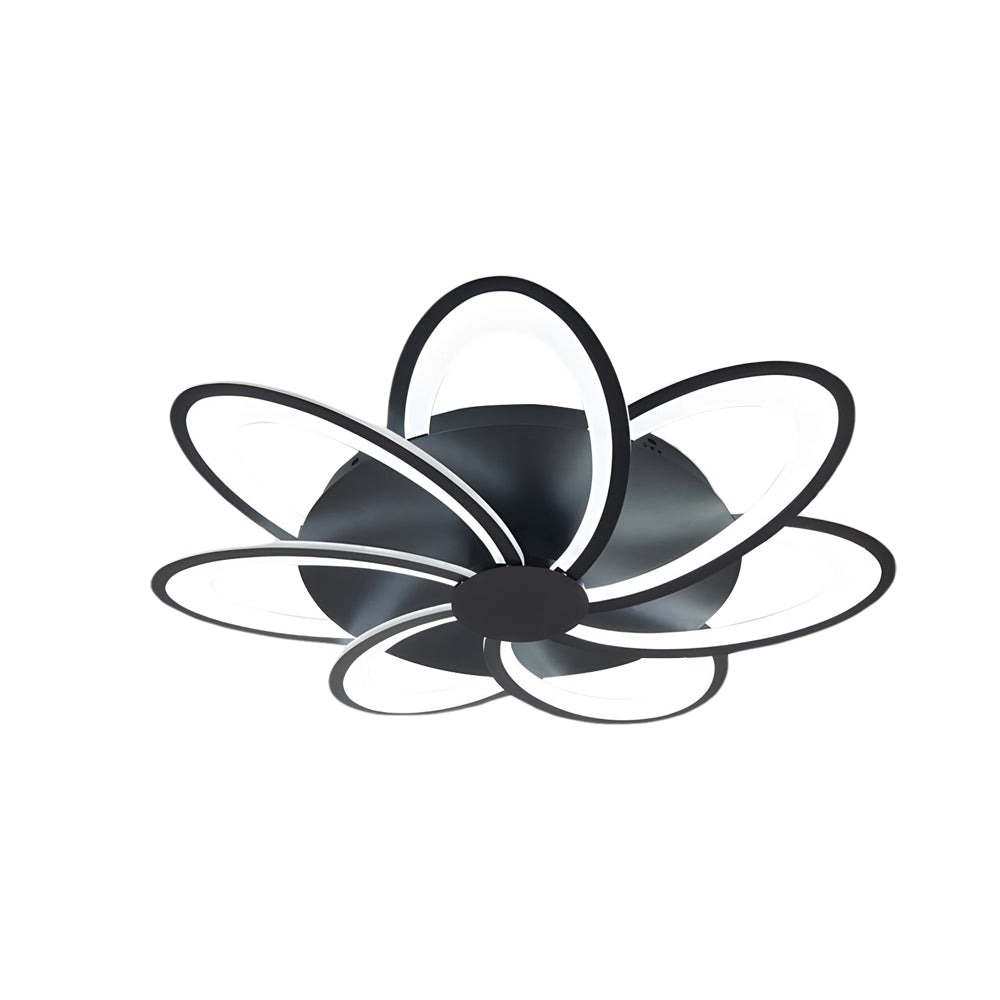 Modern Petal Flush Mount Light Acrylic Led Flower Shape Ceiling Lamp