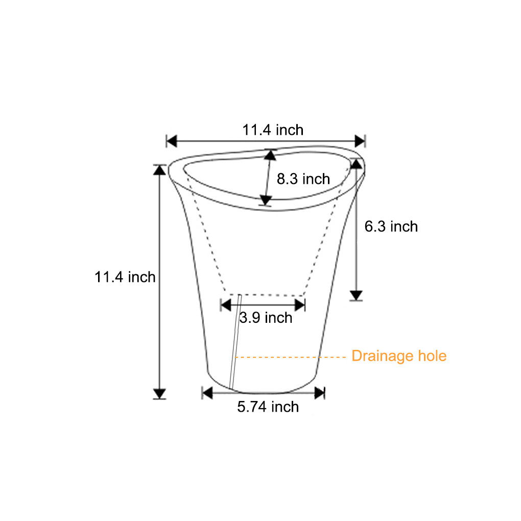 Waterproof Luminous Flowerpot Solar Light Ha099047