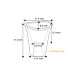 Waterproof Luminous Flowerpot Solar Light Ha099047