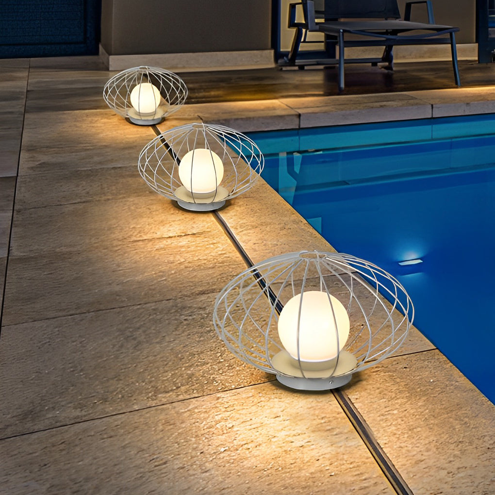 Mushroom Cage Shape Outdoor Lights Li002434