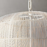 Simple Iron Woven Wabi Sabi Zen Lanterns Japanese Style Chandelier