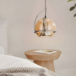 Ball Shaped Glass Modern Pendant Light