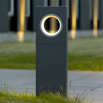 7W Led Black Modern Outdoor Pathway Light