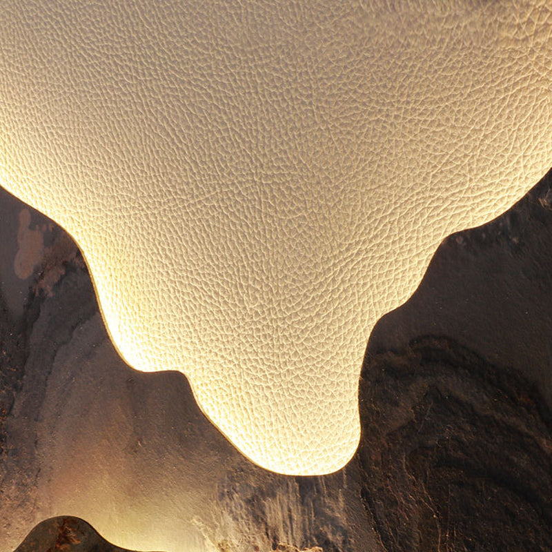 Round Mountain Scenery Painting Wall Light Li002574