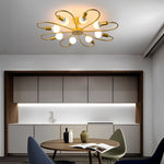 Simple Flower Ceiling Lights Fixture Ha097939