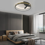 Round Ring Modern Ceiling Lights With Spotlights Ha098312