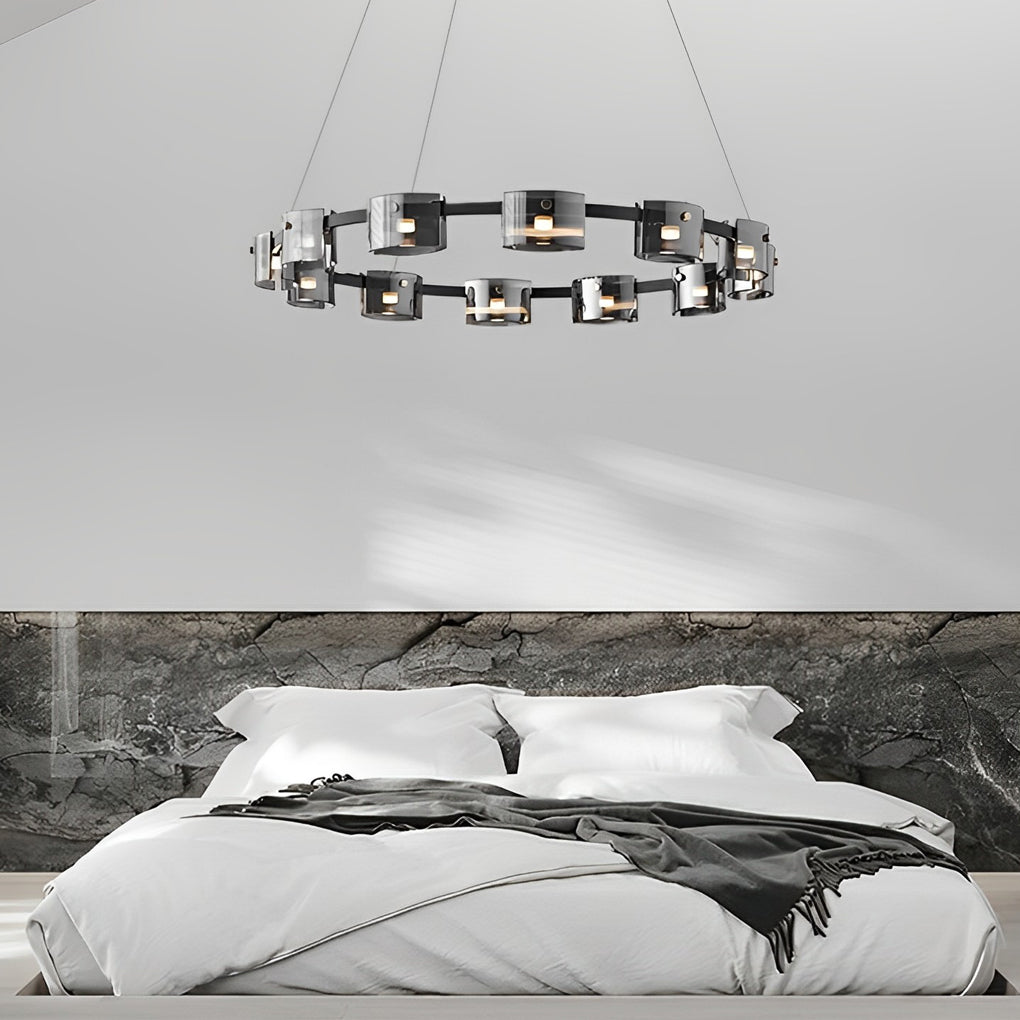 Circle Led Nordic Chandelier Ha084946