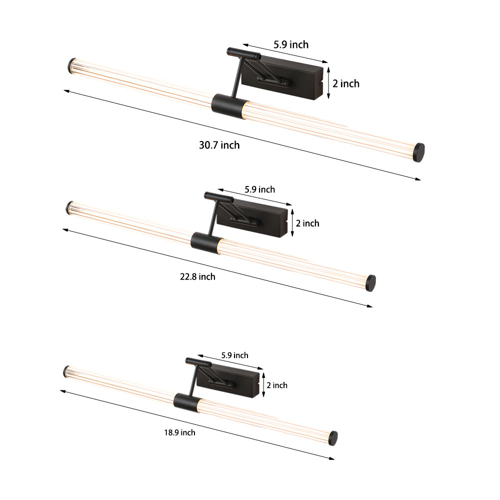Foldable Led Bathroom Vanity Light Adjustable Arms