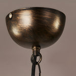 Iron Lines Ball Spherical Creative Led Industrial Style Chandelier