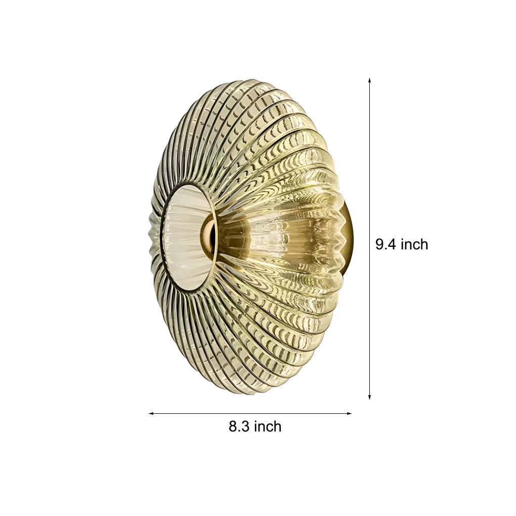 Round Led Modern Wall Light Ha098926