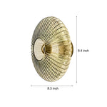 Round Led Modern Wall Light Ha098926