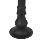 European Aluminum Post Lamp for Garden and Pathway Illumination