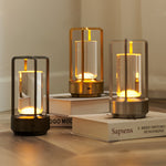 Portable Lantern Cordless Table Lamp Usb Touch Dimming Night Lights