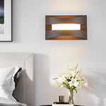 Rectangular Nordic Bedside Wall Sconce Ha080853