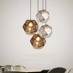 Geometric Round Pendant Light Li001974