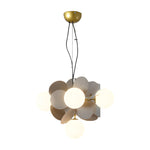 Nordic Chandelier Multicolored Board Art Branch Style Pendant Lights