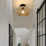 Hand Woven Ceiling Light Ha079956