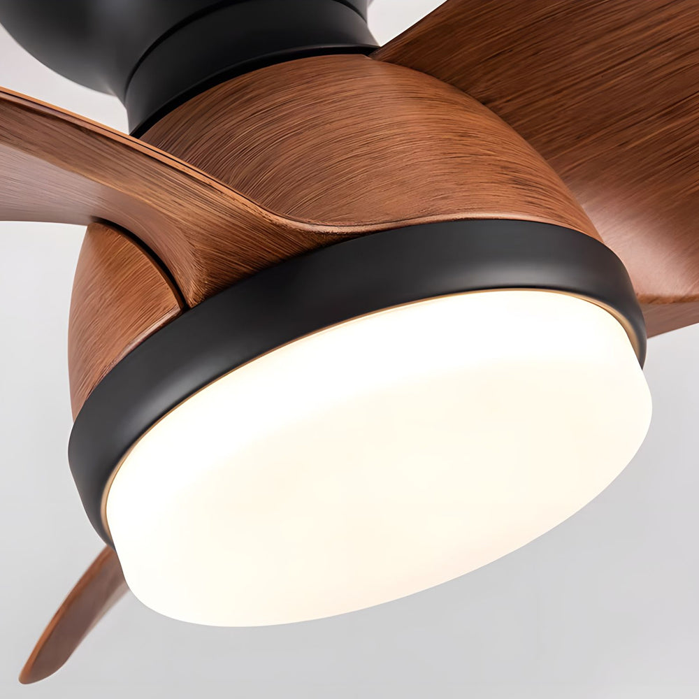 22 31 3 Blades Cute Space Saving Ceiling Fan Light With 6 Speed Remote Control