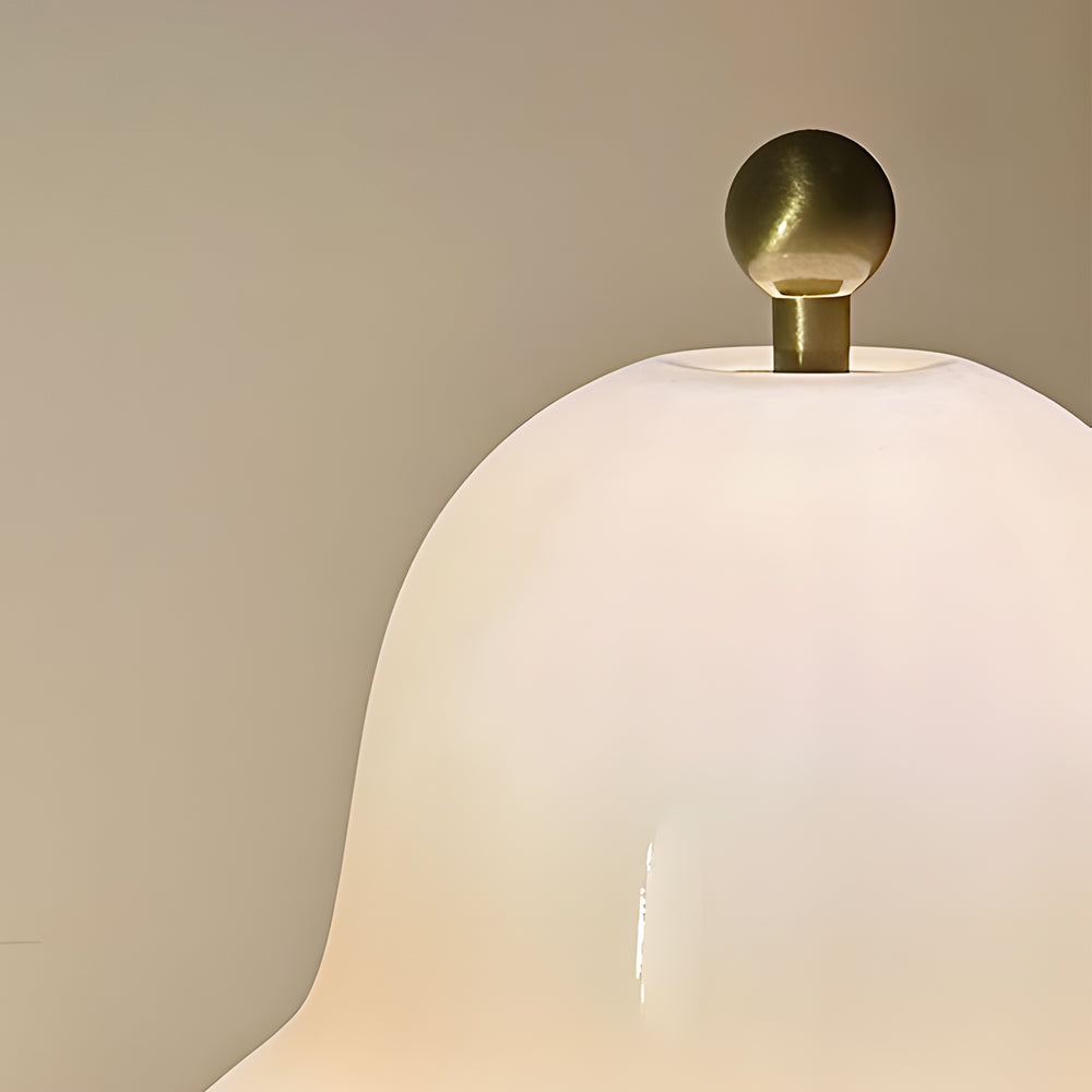 Glass Pear Led Table Ambient Lamp With Touch Switch
