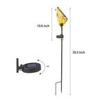 Curled Leaf Solar Lawn Lights Li002498