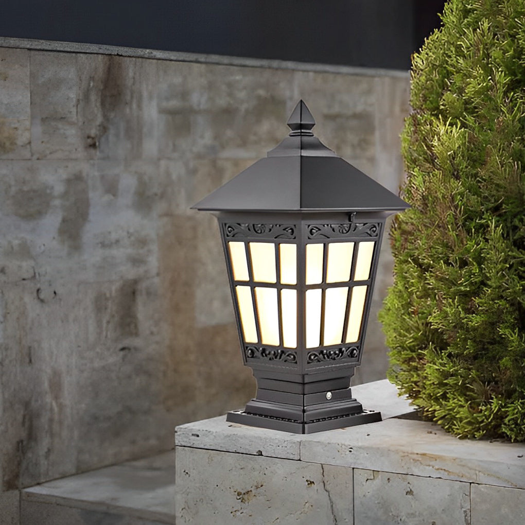 Waterproof Solar Post Light Ha092365