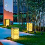Black Yard Decor Outdoor Landscape Lighting Ha079584