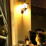 Vintage Retro Solar Wall Lights Ha090334