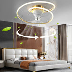 360 Rotating Modern Ceiling Fans Light Li002243