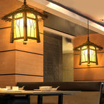 Rustic Bamboo Design Farmhouse Lights Li002120