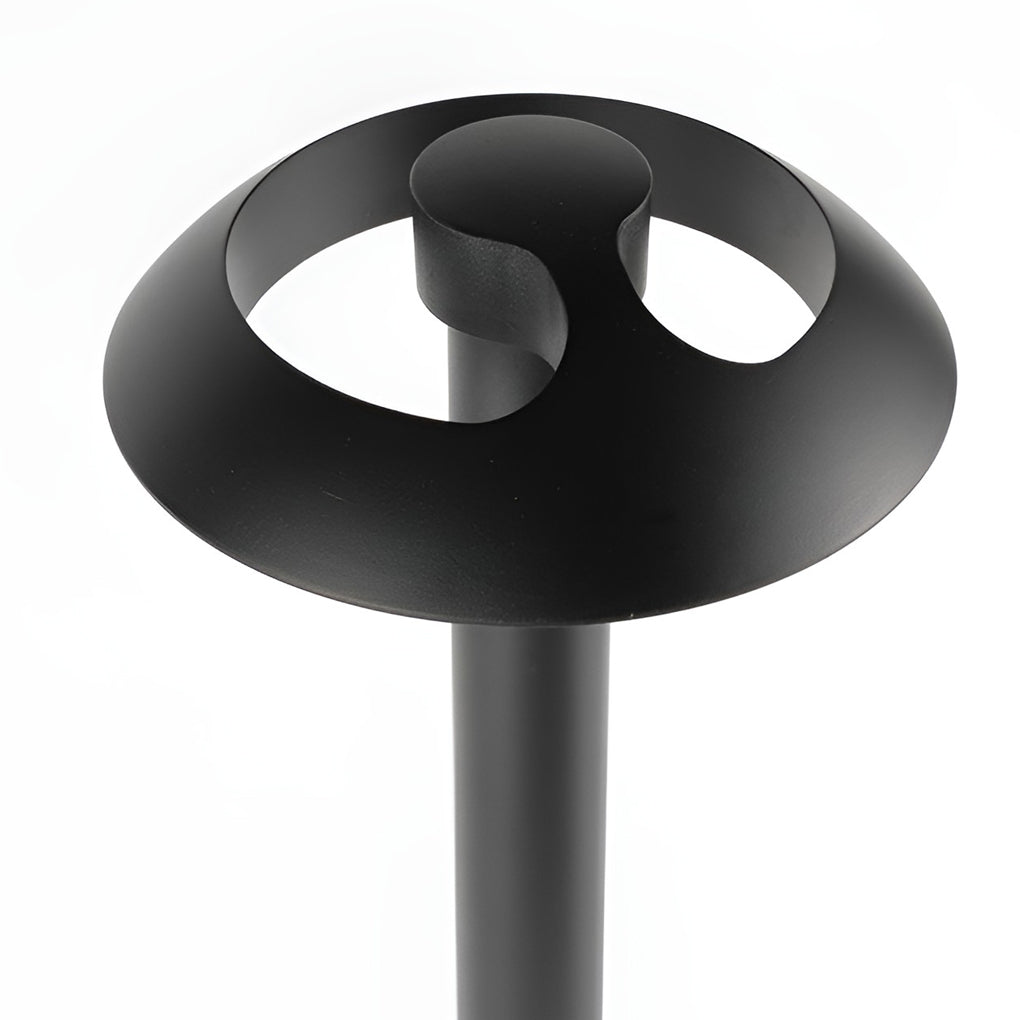 Lumière Mushroom LED Path Light — Waterproof Aluminum Landscape Lamp for Modern Gardens