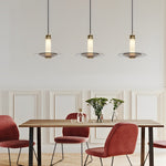 Round Glass Led Modern Pendant Light Li002254