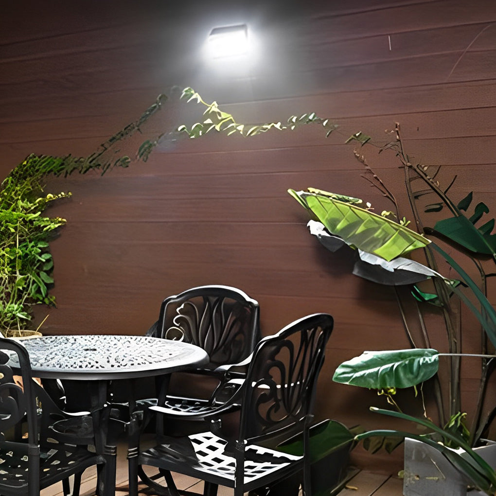 Rectangular Motion Sensor Solar Wall Lights Li002292