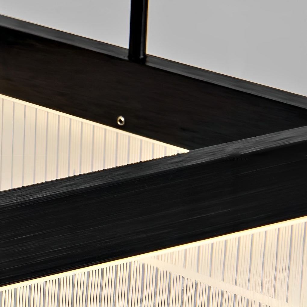 Rectangular Frame Modern Pendant Light Li002503
