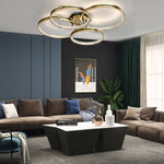 Rings Modern Led Ceiling Light Ha098317