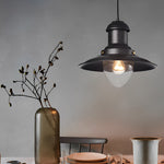Round Retro Small Pendant Light Ha084471