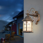 Retro Led Solar Wall Lamp Ha083674