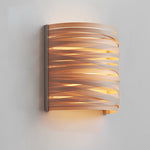 Semi Cylindrical Handmade Wall Lamp Li002348