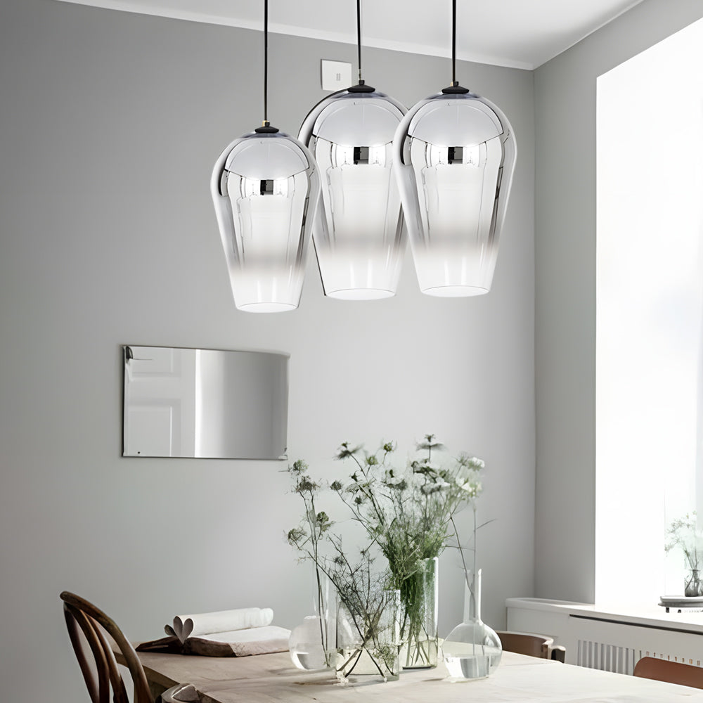 Personalized Art Glass Gradient Shade Nordic Post Modern Pendant Lights