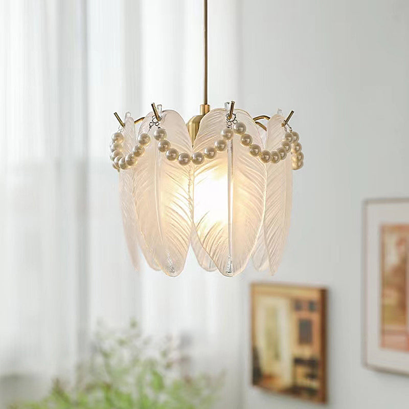 Glass French Style Pendant Light Li002584