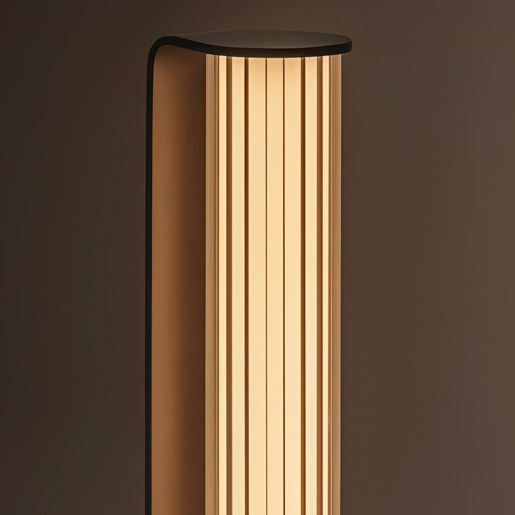 Modern Black Dual Cylinder LED Pathway Lights for Outdoor Landscapes