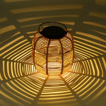 Rattan Lantern Solar Garden Lights Ha077154