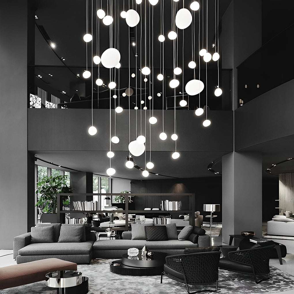 Lumina Sphere LED Pendant Light in White for Modern Interiors
